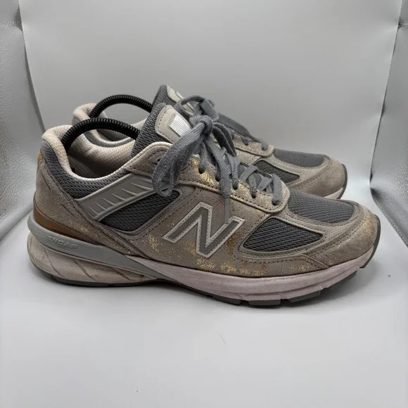 New Balance 990v5 "Moonbeam Silver" Casual Shoes Women's Size 10B W990MB5‎ - Picture 8 of 8